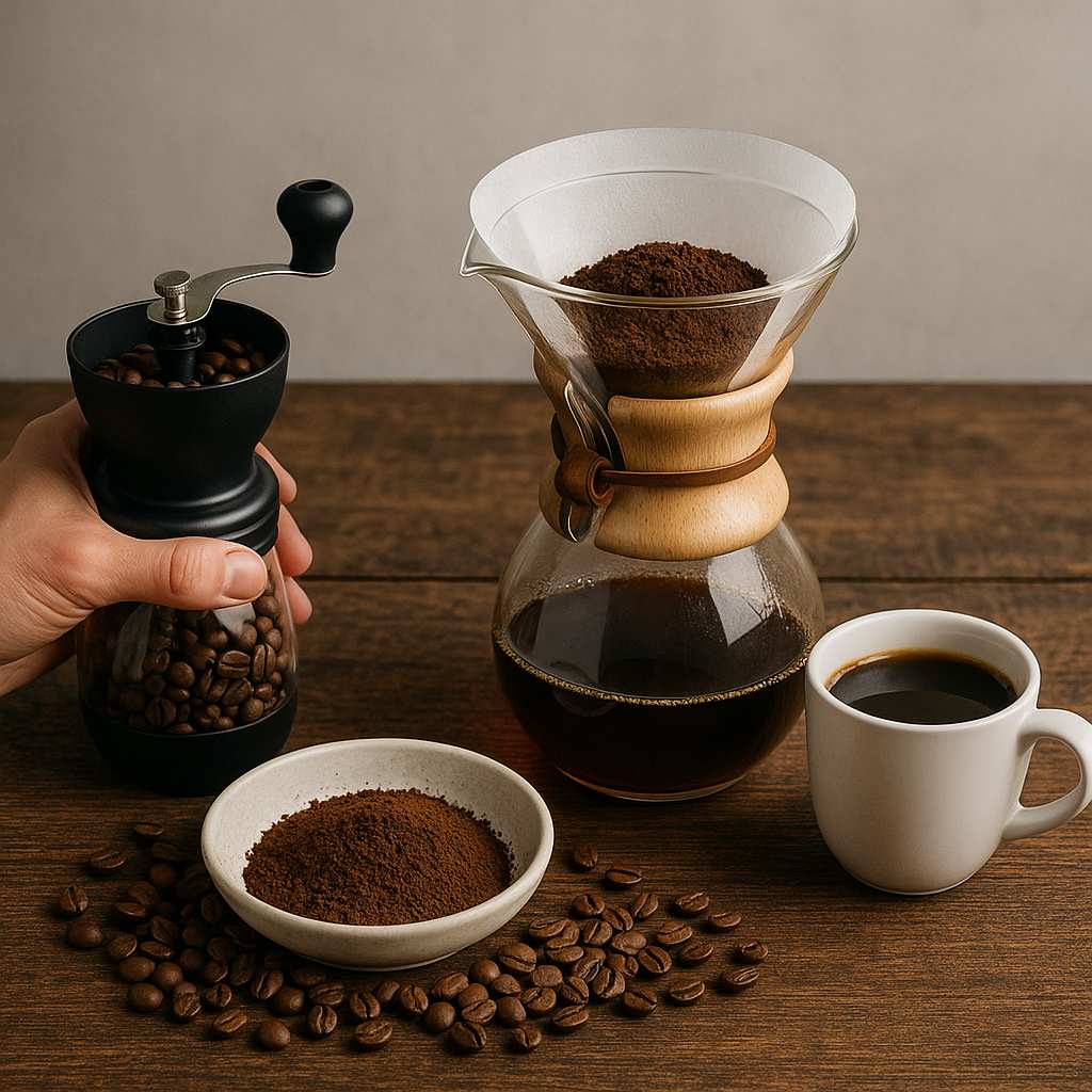 Kahve yapımında temel adımlar